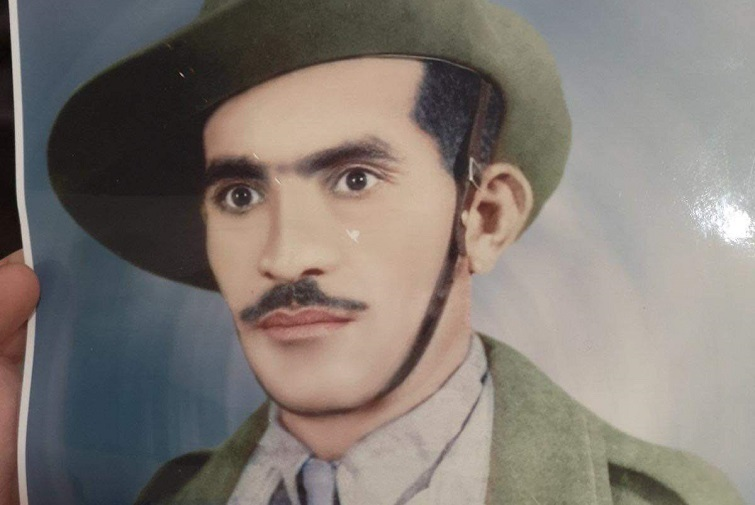 艾哈迈德的父亲，身着英军机枪手服装 图源：Rudaw