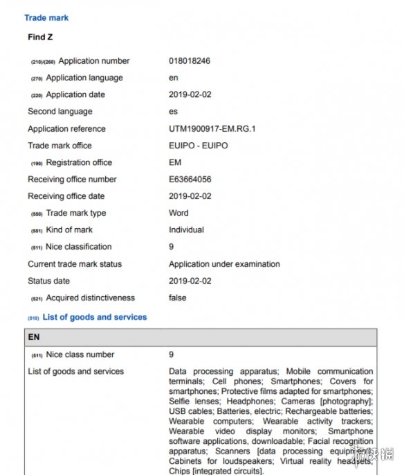OPPO下一代旗舰手机Find Z曝光!或首发10倍混合光学变焦