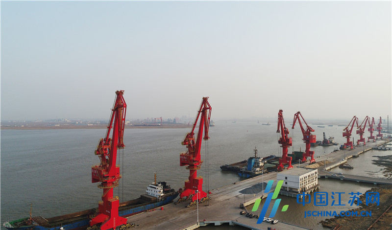 灌云临港产业区加快现代化港口建设发展绿色海