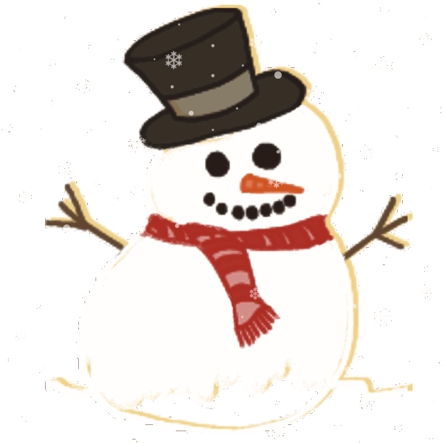 你们离一个完整的圣诞大餐,只有一个雪人