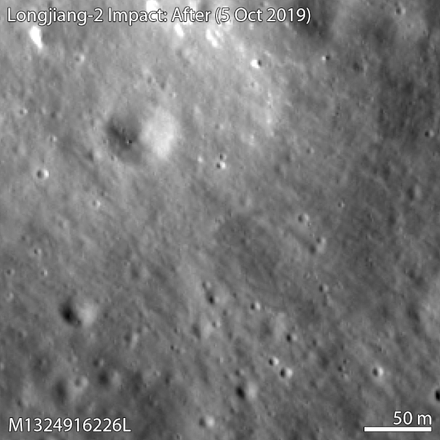 龙江2号月球坠毁点被发现！根据业余天文学家线索，美LROC寻找