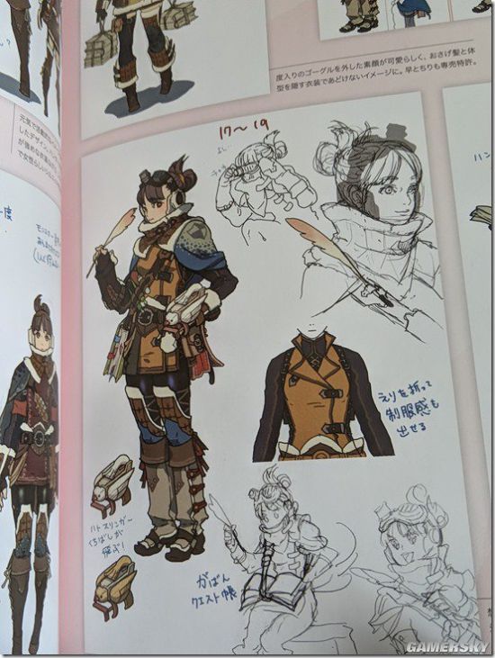 《怪物猎人:世界》原画集出现伪娘造型 粉丝呼吁加到游戏中