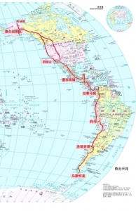 自驾穿越五大洲 宜宾人勾勒"世界最长地图"