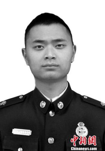 消防員劉乃夫同志。 阿壩消防 供圖