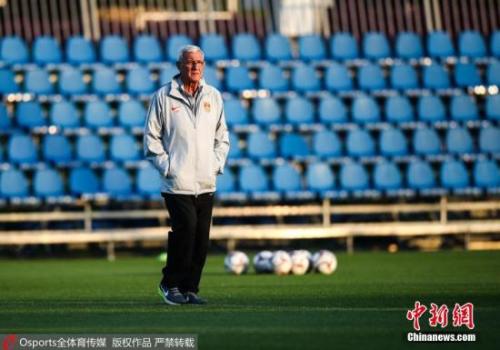 資料圖:裏皮在訓練場上。圖片來源:Osports全體育圖片社