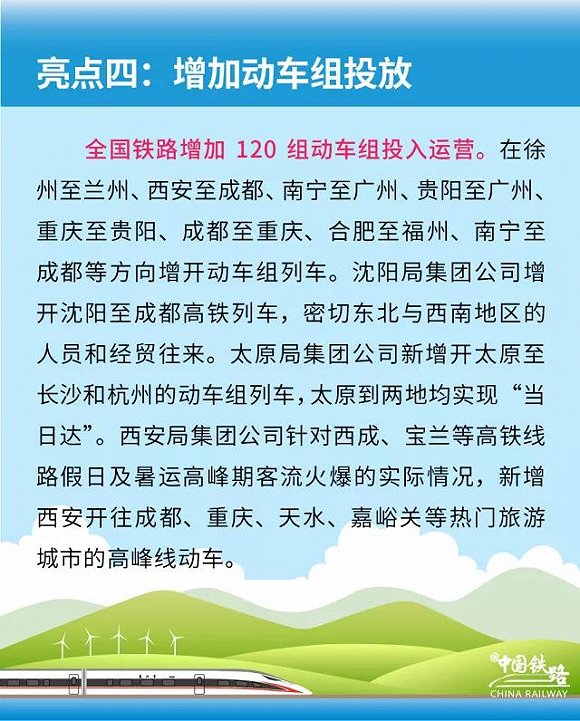 全国铁路将迎来2018年第二次调图