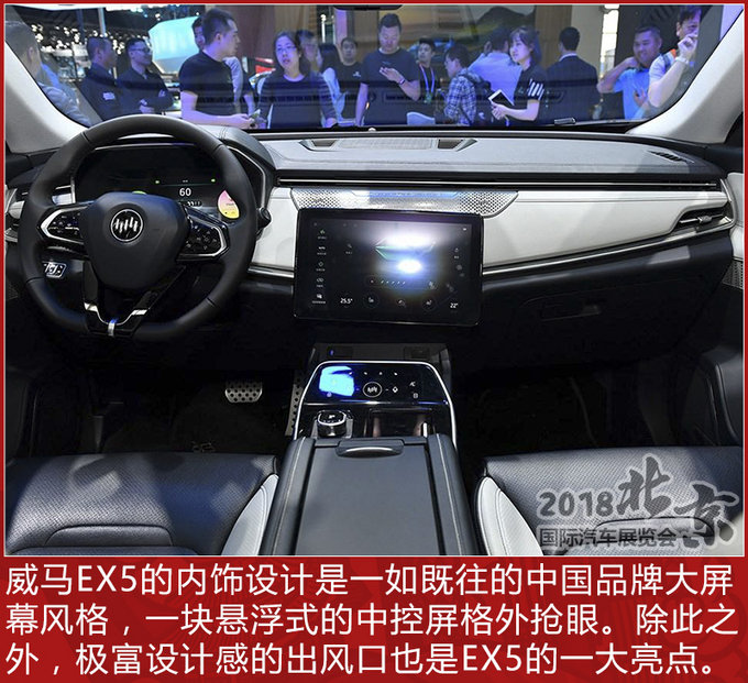 它是不是“PPT造车”？ 北京车展实拍解析威马EX5