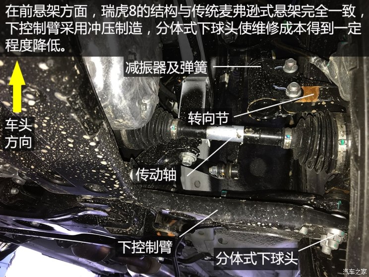 t1x平台首款7座suv 奇瑞瑞虎8底盘解析