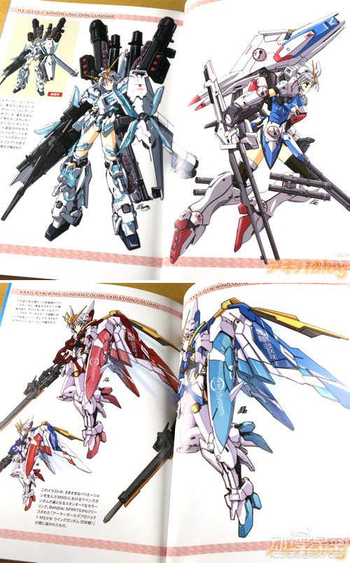 《MS美少女》机娘Cos设定集开售 高达纷纷变美女