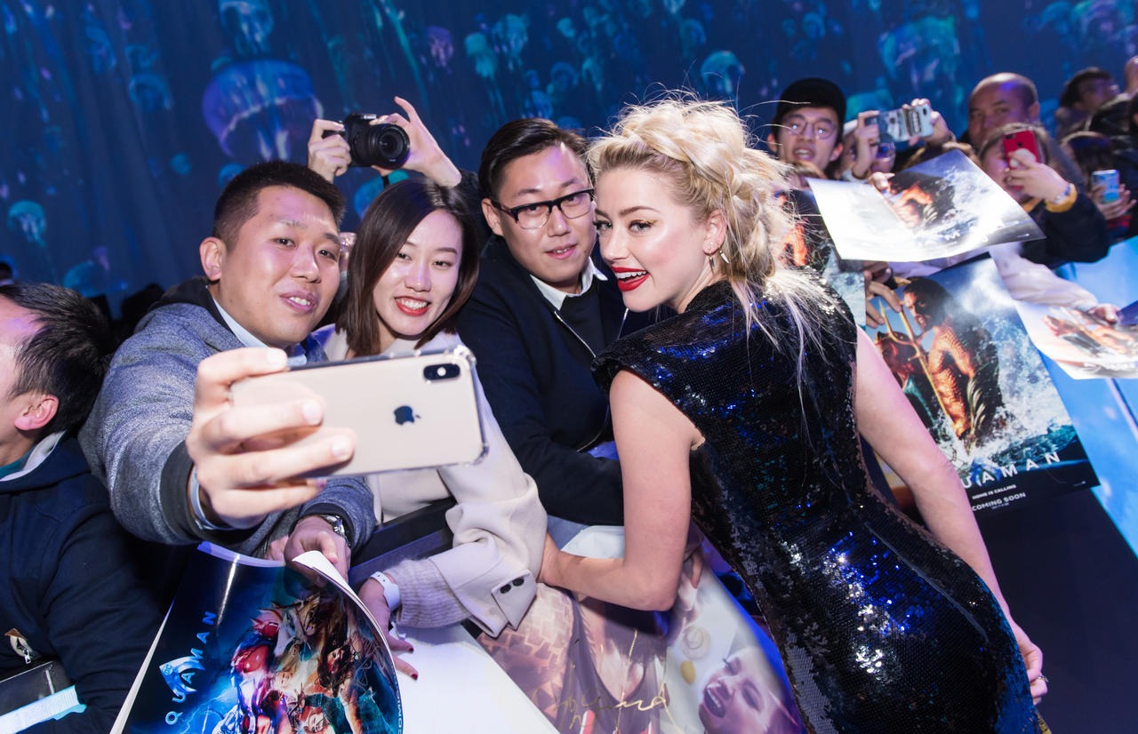 《海王》中国首映式现场图集 女主穿着火辣高