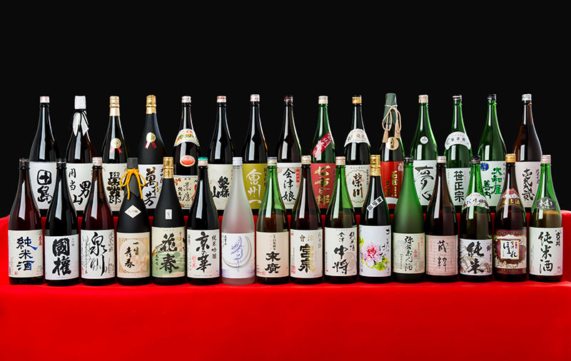 福岛产日本酒(人民网)