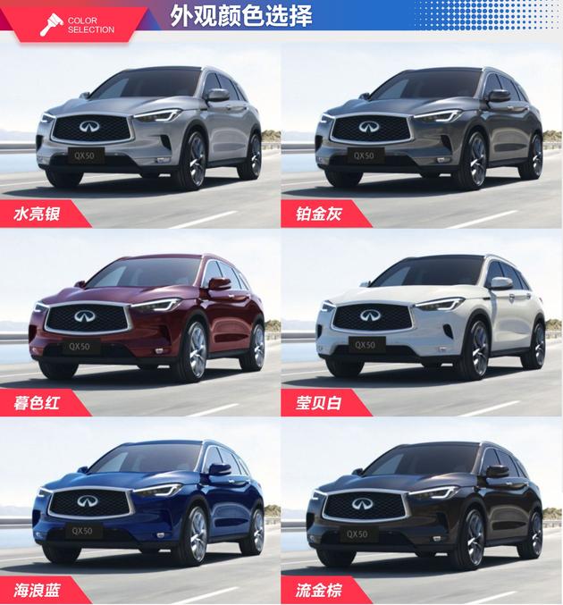 新车型录手册：英菲尼迪QX50 洗心革面 重装上阵