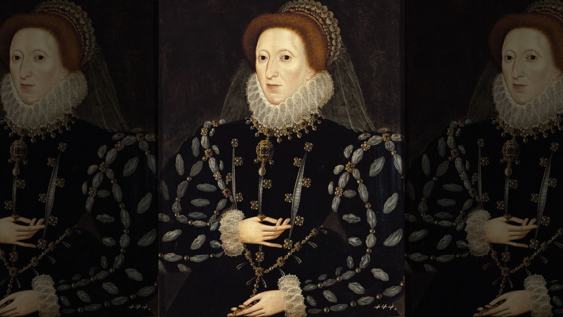伊丽莎白时代画家尼古拉斯·希利亚德为伊丽莎白女王一世所做画。（图源：Getty Images）