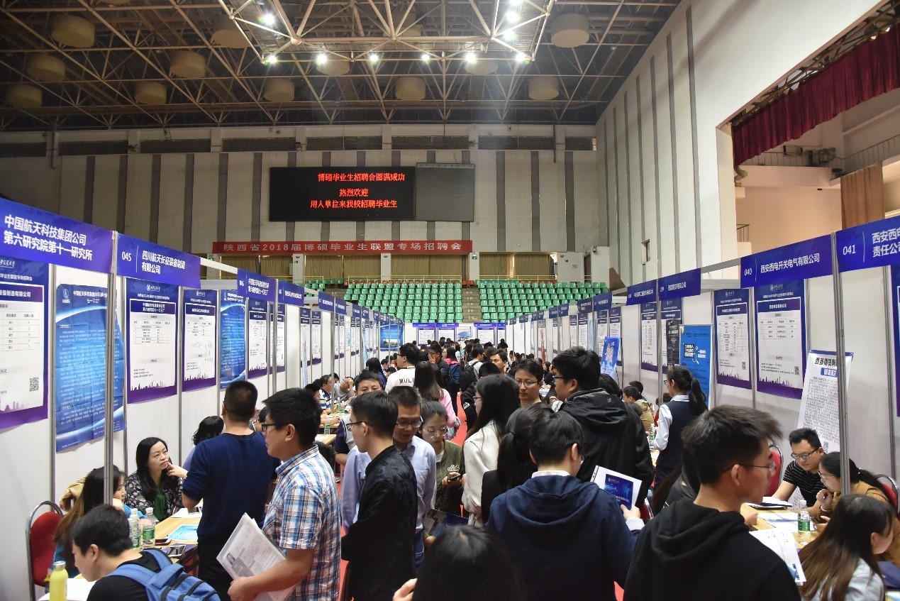 陕西省2018年博硕毕业生联盟招聘会在西安交