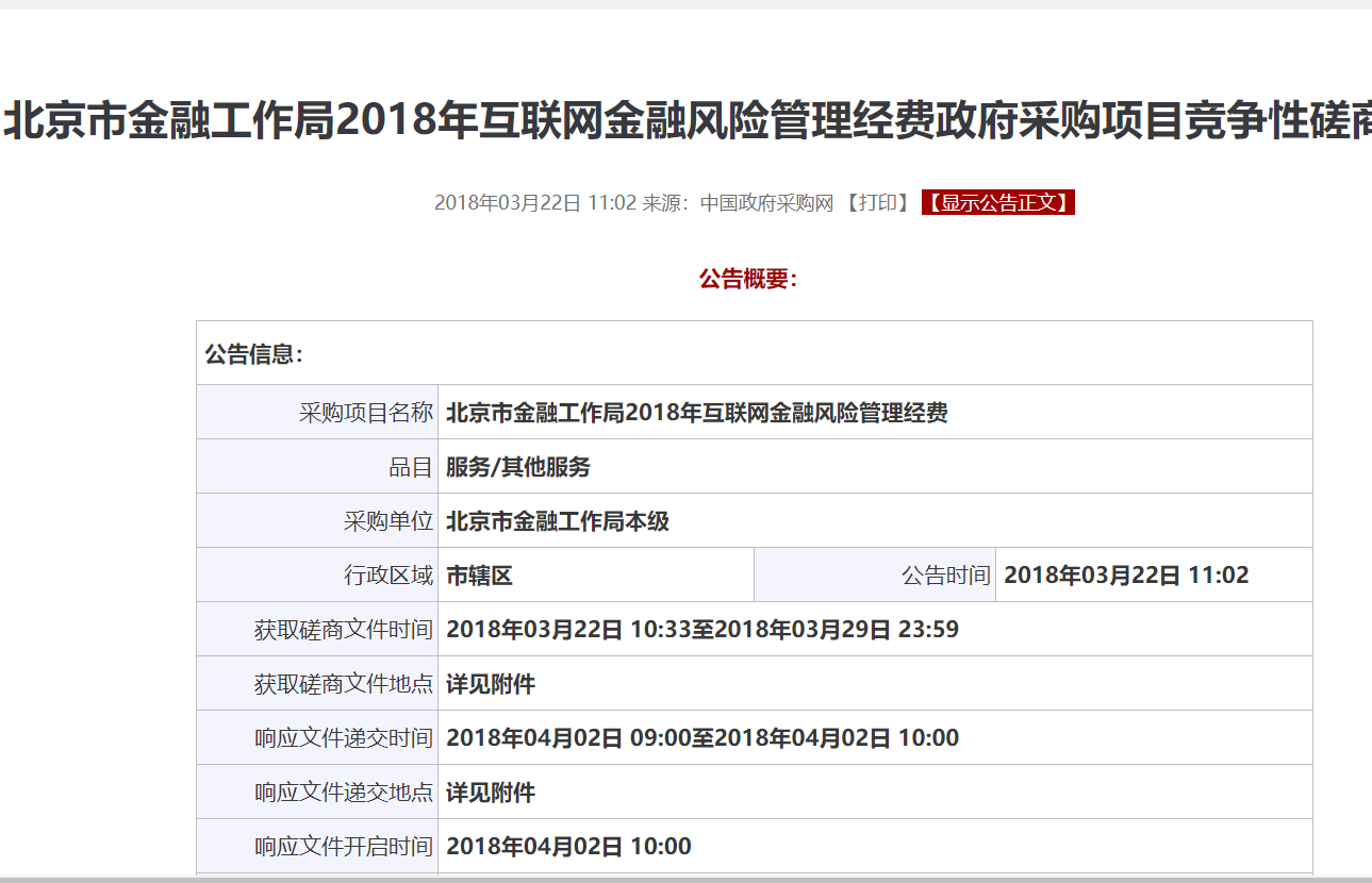 北京网贷备案拟对170家平台现场验收