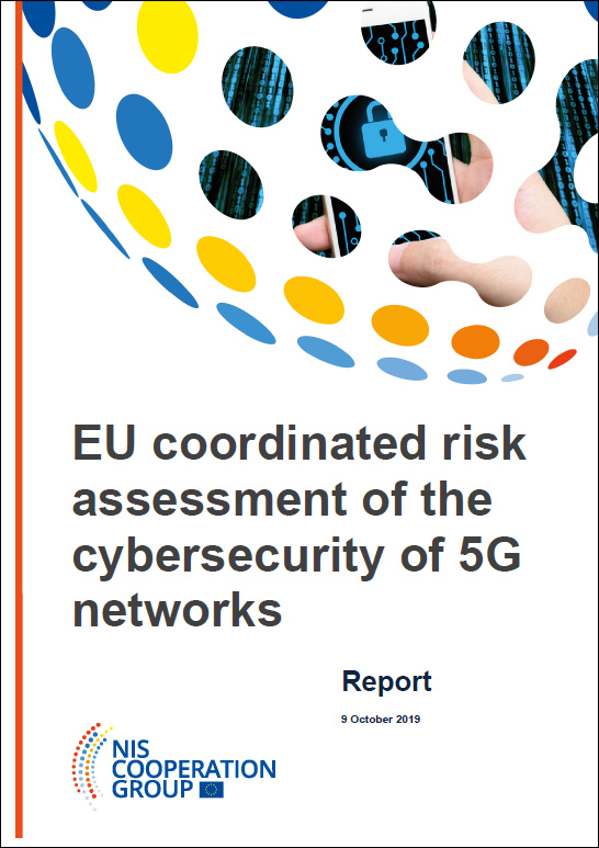 报告封面“欧盟对5G网络安全的协调风险评估”