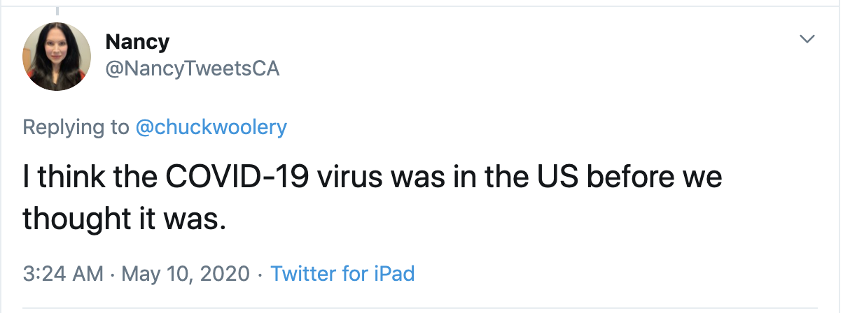 网民多名美国网民自曝去年感染新冠肺炎：病毒存在的时间比想象中长