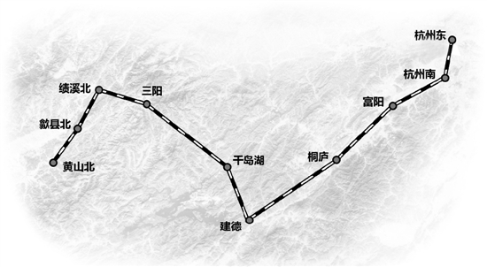 杭黄铁路全线送电本报记者独家探访浙江段