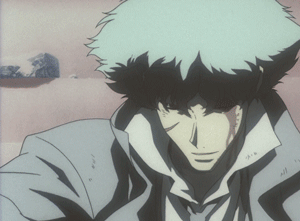 在最终话,面对faye的阻拦,spike说出藏在心里多年的话:   我的一只