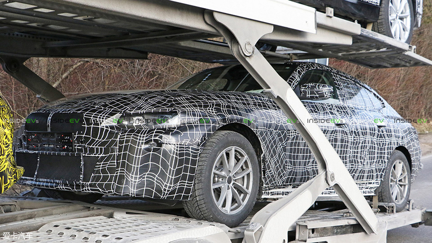 宝马i4谍照首次曝光 预计法兰克福亮相