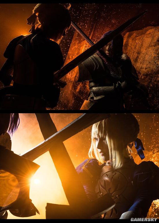 推特小哥哥Saber COS:“百万”特效加成 视觉盛宴