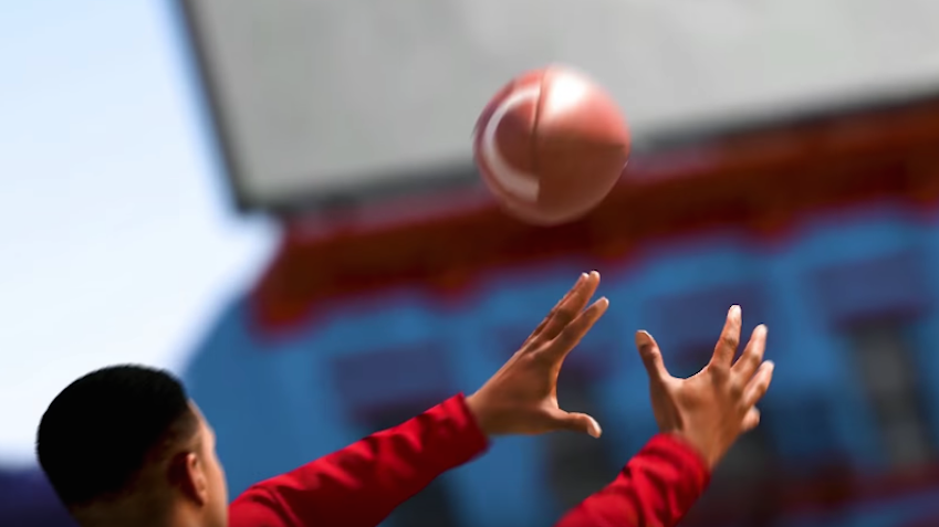 在《NBA 2K19》里玩橄榄球…好像没有哪里不