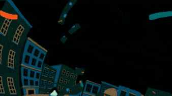 插画丨90后美女画出2018年最佳gif插画,现代人生活在她笔下既灵动又