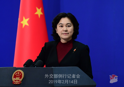 外交部新闻发言人华春莹