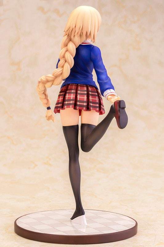 《Fate/Extella》JK贞德手办 皮肤白皙,黑丝长腿迷人