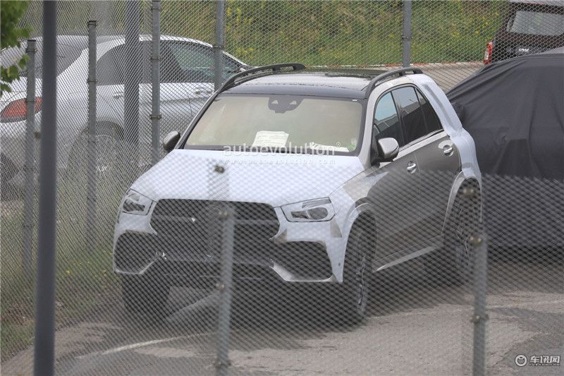 2019款奔驰 GLE谍照曝光 外观小幅度调整