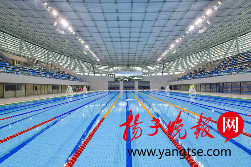 苏州奥体中心商业广场和游泳馆正式对外开放