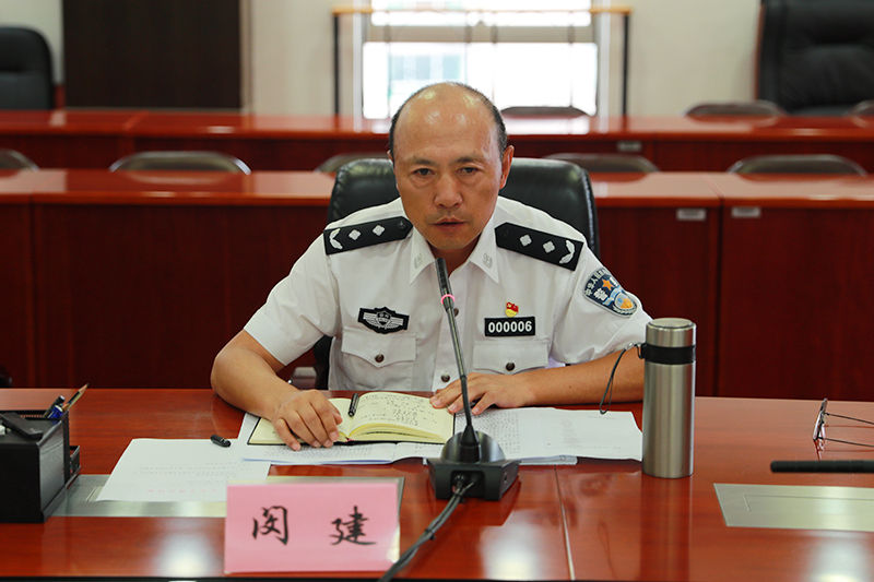 闵建同志要求,参会的各警种,部门负责人要认真领会瑞民同志的讲话精神