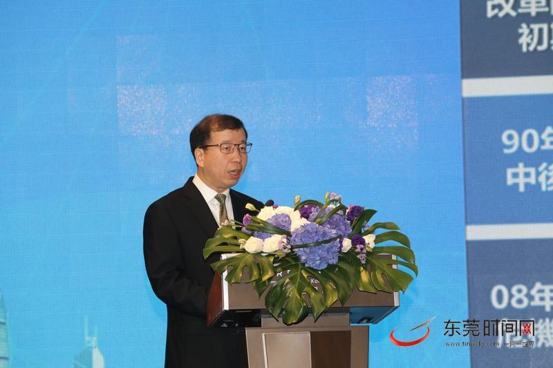副书记,市长肖亚非进行主题推介(记者 郑琳东 摄) "六大优势"展现东莞