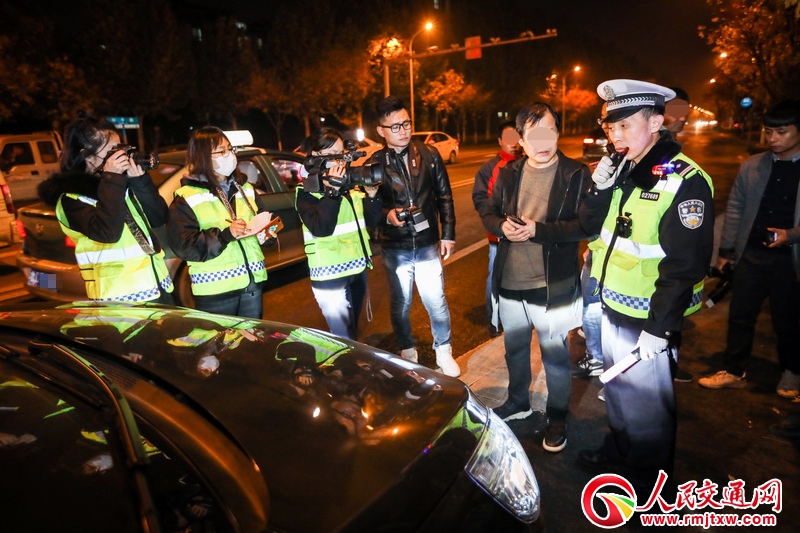 山东淄博公安交警开展第二次集中统一