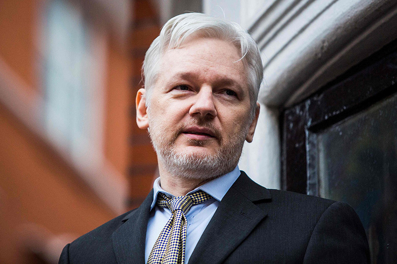 朱利安·阿桑奇(Julian Assange) 视觉中国 资料图
