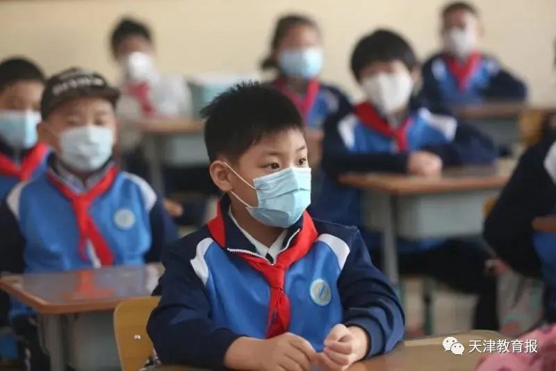 我市中小学复课开学校园学习生活掠影