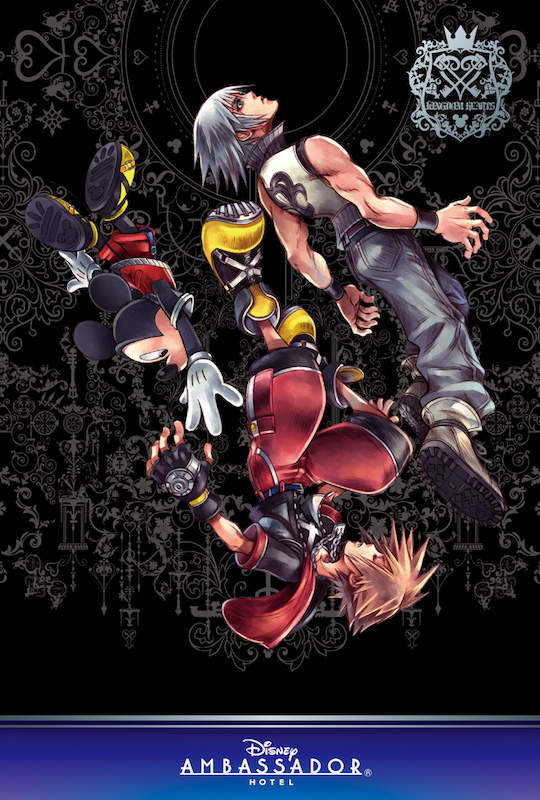 迪士尼酒店为《王国之心3》发售助阵 推出联动主题房间