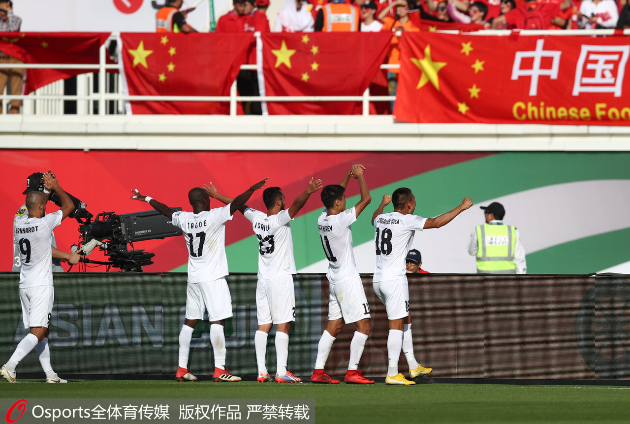 亚洲杯开门红!国足2比1逆转吉尔吉斯斯坦,对手