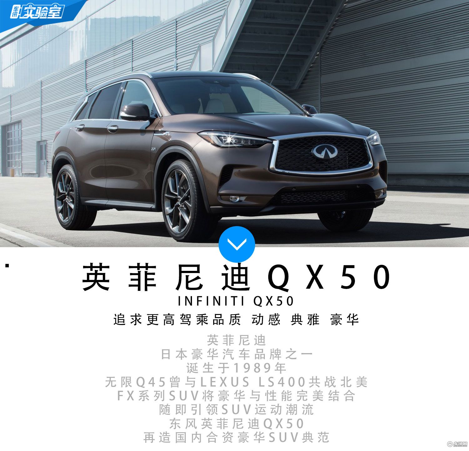 追求更高驾乘品质 英菲尼迪QX50