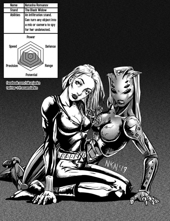 假如漫威的“复仇者”们拥有JOJO的替身能力会是什么画风?钢铁侠不要太骚