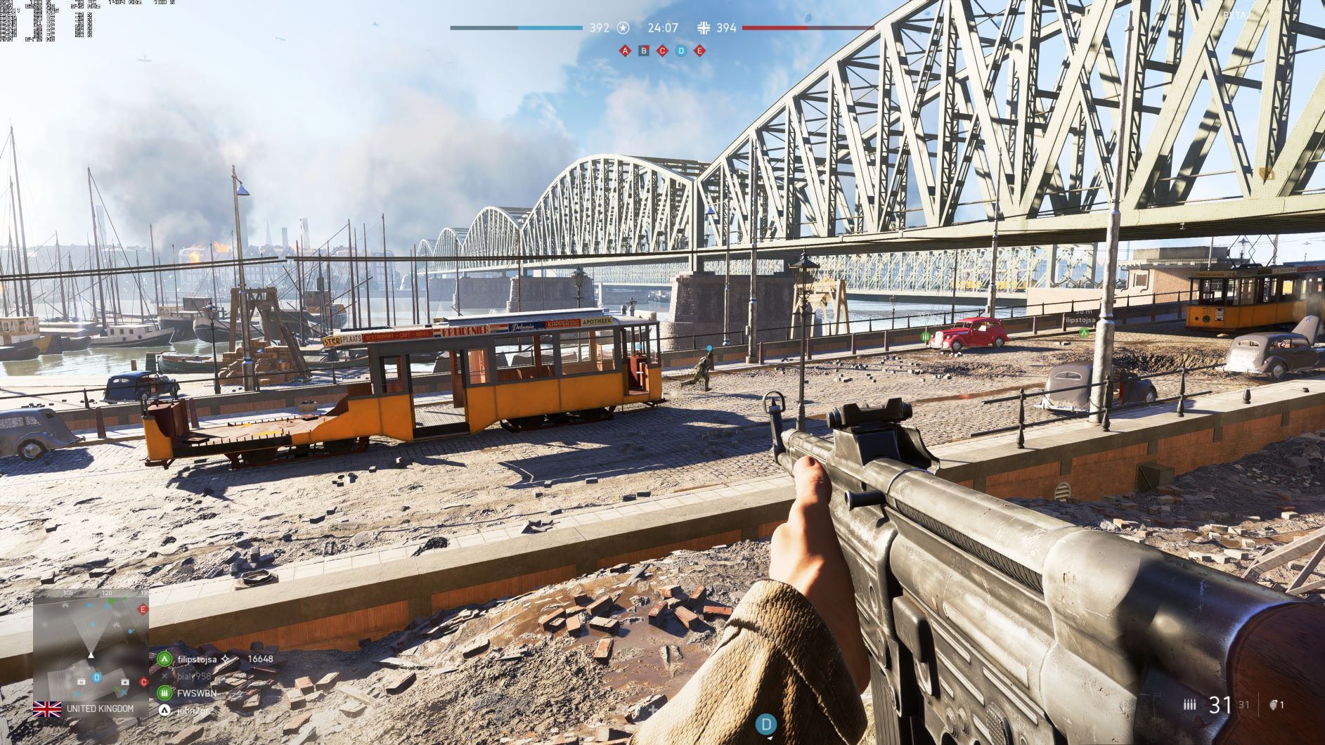 《战地5》BETA PC版最高画质截图欣赏 4K分