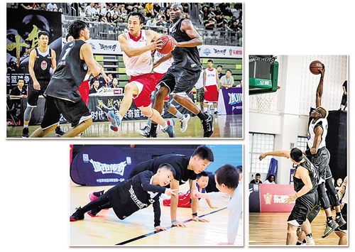 篮球场上演“城市传奇”