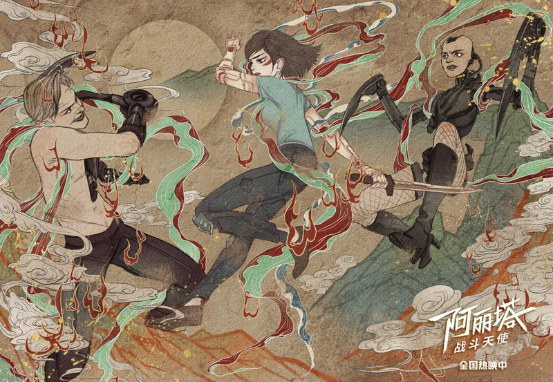 中国票房预计不到10亿,《阿丽塔》大IP梦想要