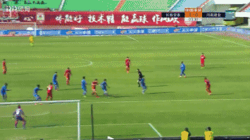 gif-亚泰开场三分钟闪击!孙捷抢射破门