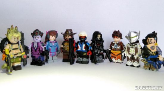 乐高官网上线《守望先锋》系列 方型小萌人值得拥有