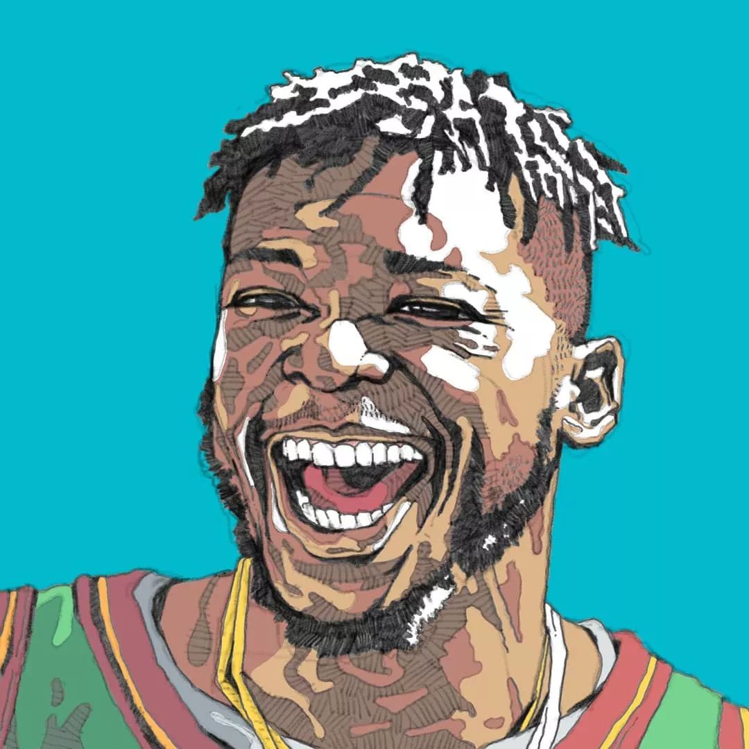 知名插画师作品！高清无码NBA照片，用来当头像简直完美！