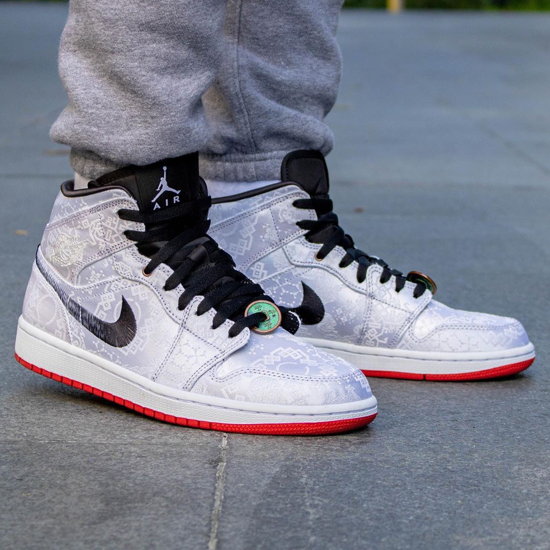 白丝绸 aj1 mid 线下登记已开启!本周六官网同步发售