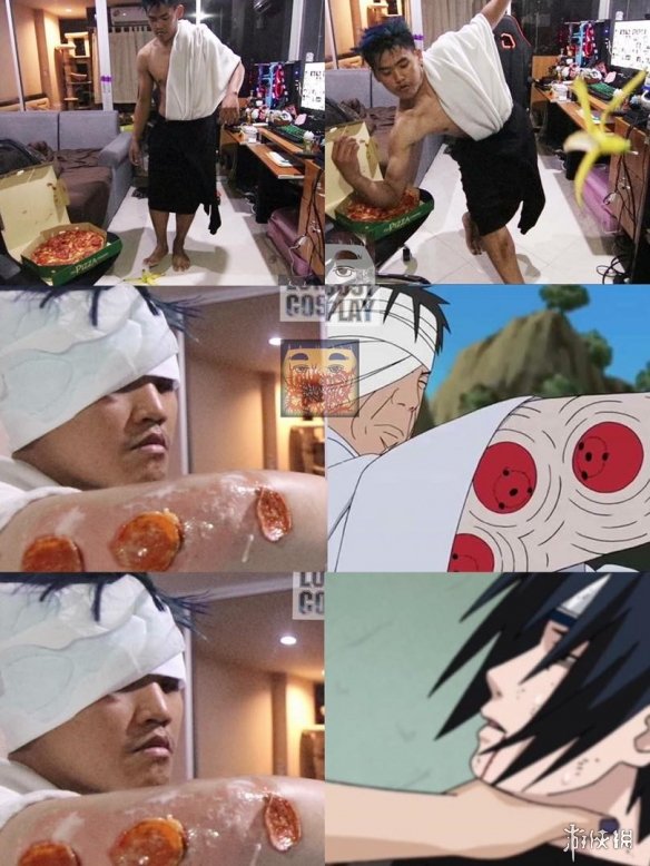 泰国廉价COS天王最新力作 套套套头变身天线宝宝！