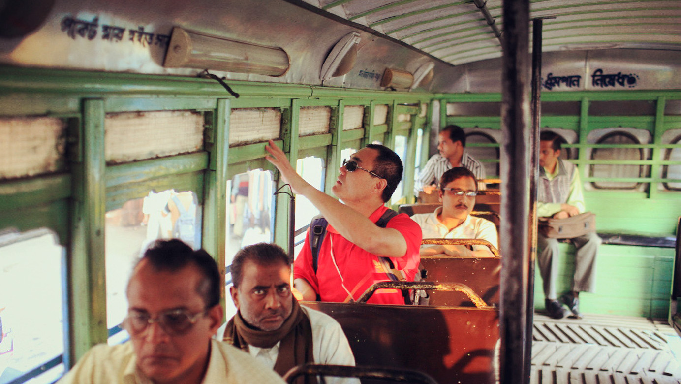 上海电影节 | 行走34国,盲人曹晟康的环球之旅