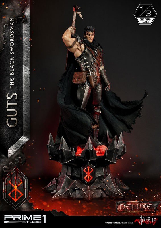 《散人传奇最大网站》格斯漆黑剑士雕像 狂战士的霸气与疯狂